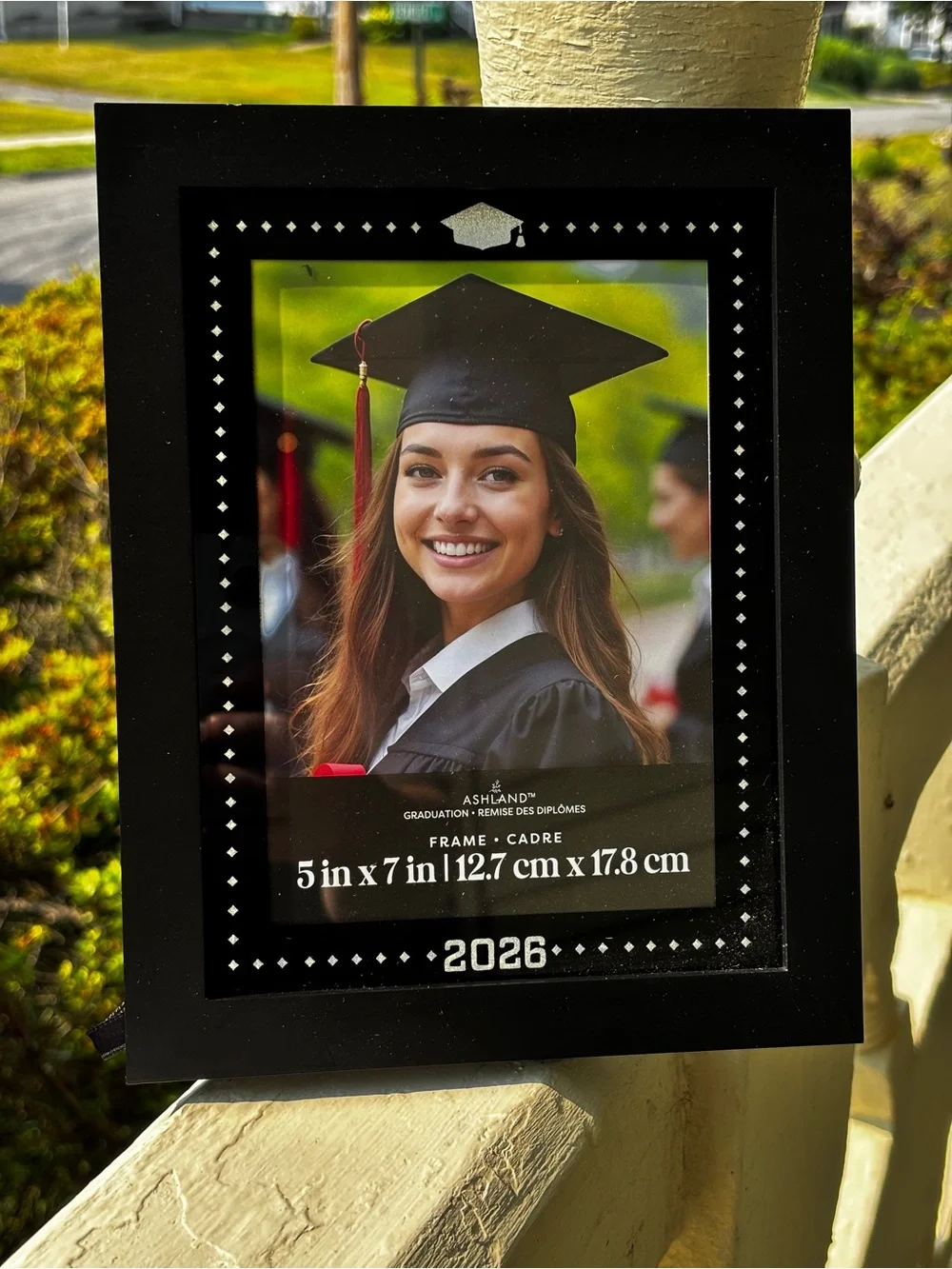 Graduation 2026 Frame Ashland Studio Decor Class of 2026 NEW Black & Bling 5x7